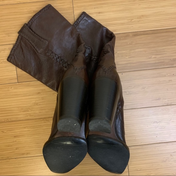 Sartore embroidered brown leather boots - Picture 5 of 8